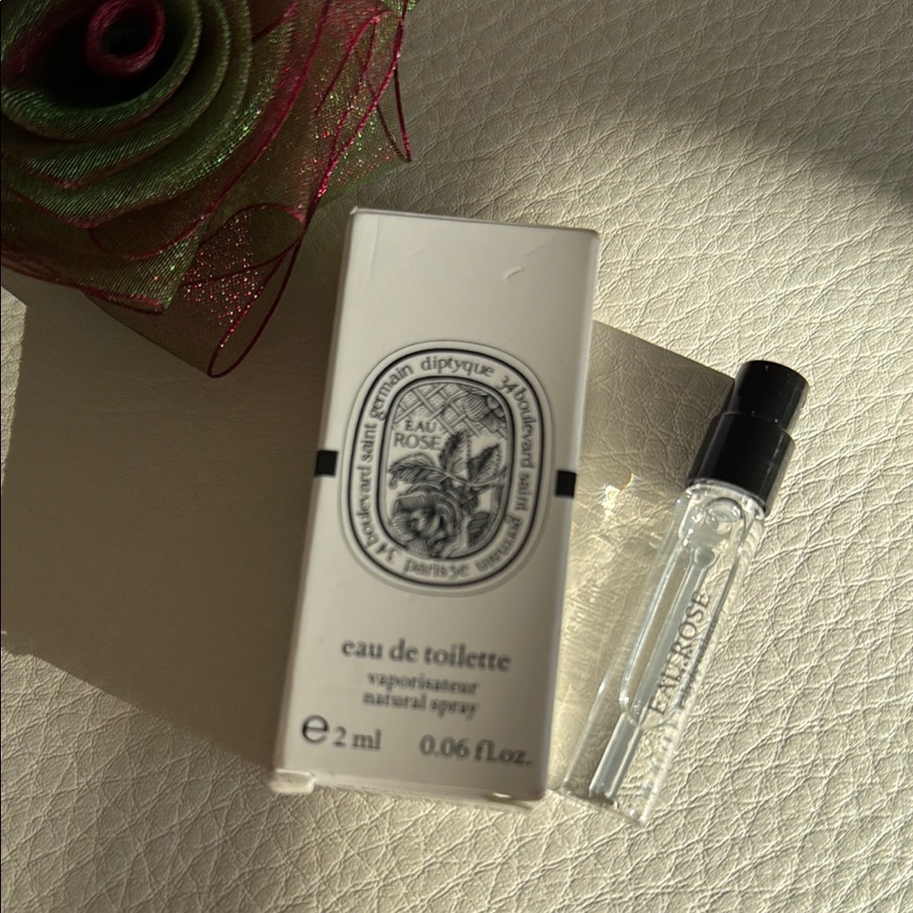 Diptyque Eau Rose Eau de Toilette 2ml. Spray, great travel size.🌹